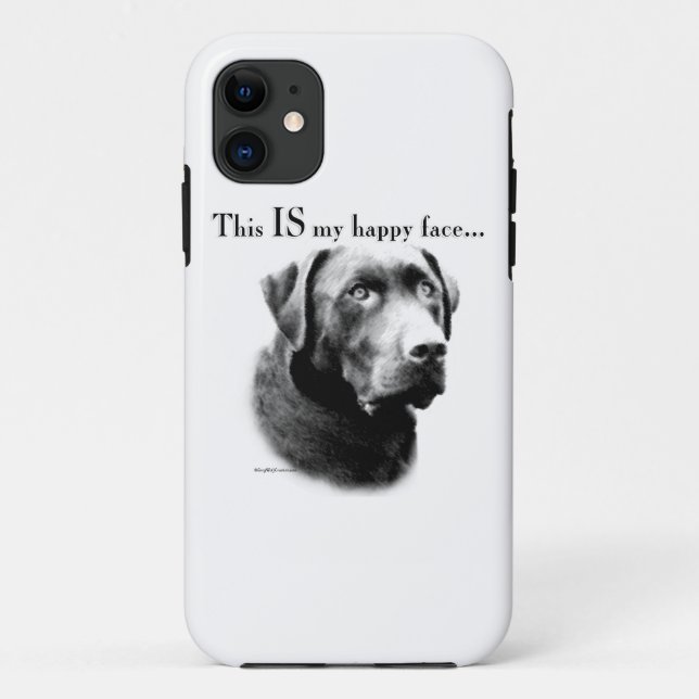 Coques Case-Mate iPhone Lab Happy Face (Dos)