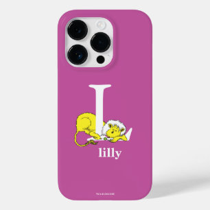 Coque Pour iPhone 14 Pro L'ABC de Dr Seuss : Lettre L - Blanc Ajoutez vot