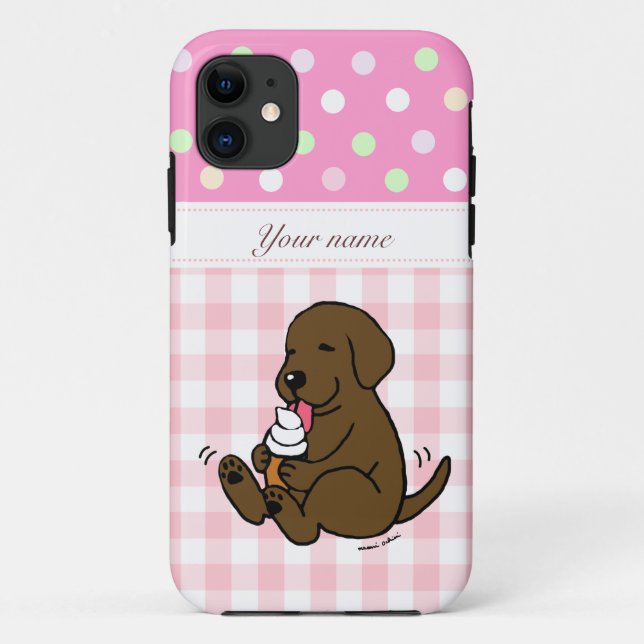 Coques Case-Mate iPhone Laboratoire de chocolat léchant la bande dessinée (Dos)