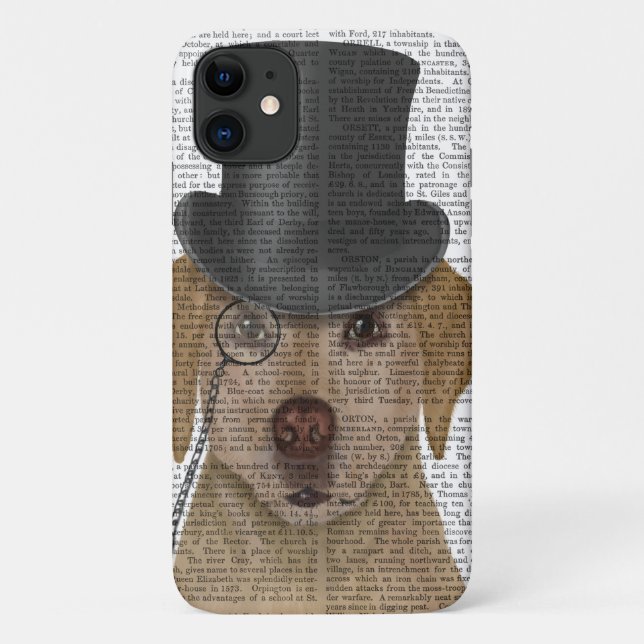 Coques Case-Mate iPhone Labrador jaune, Hound officiel et Casquette (Dos)