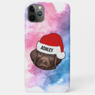 Case-Mate iPhone Case Labrador Retriever avec le chien de Noël Casquette