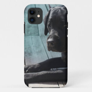 Coque Case-Mate Pour iPhone Labrador retriever noir personnalisable