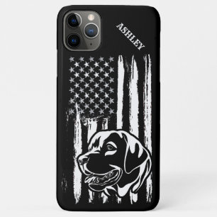 Case-Mate iPhone Case Labrador Retriever Patriote Américain Drapeau USA 