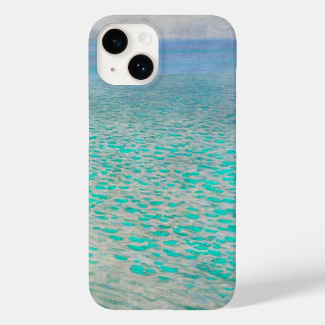 Coques Case-Mate iPhone Lac Atter, Gustav Klimt (Verso)
