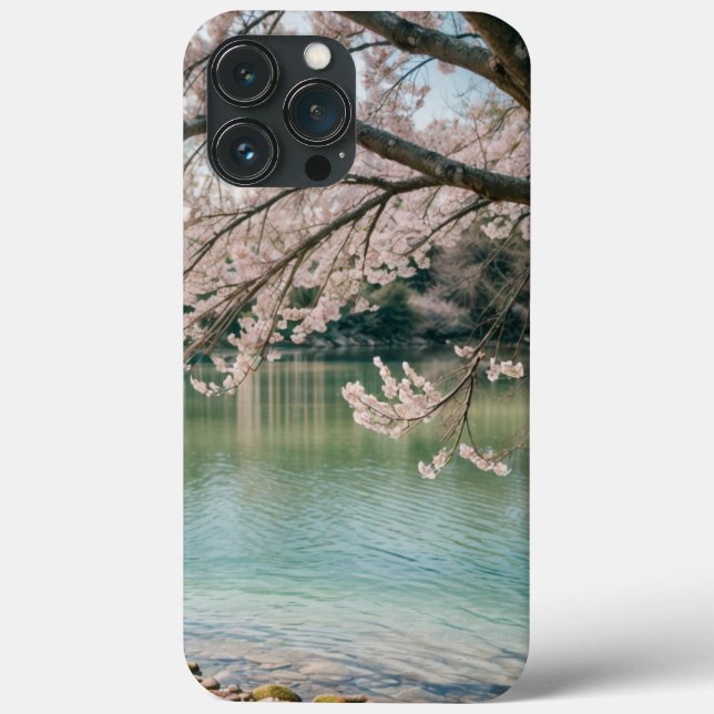 Coques Case-Mate iPhone lac de cerisier (Verso)