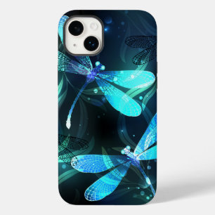 Coque Pour iPhone 14 Plus Lac Libellules Brillantes