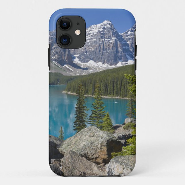Coques Case-Mate iPhone Lac Moraine, Rocheuses canadiennes, Alberta, Canad (Dos)
