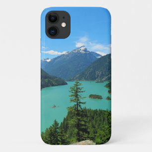 Case-Mate iPhone Case Lac Turquoise de Snowy Mountain à Washington