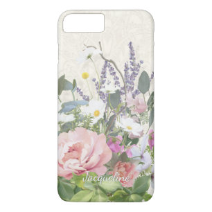 Case-Mate iPhone Case Lacez les fleurs sauvages florales de la pivoine