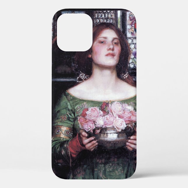 Coques Case-Mate iPhone Lady and Roses, John William Waterhouse (Verso)