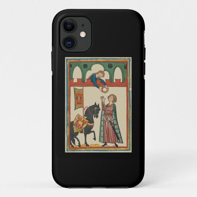 Coques Case-Mate iPhone Lady Award du chevalier A Garland, 14e siècle (Dos)