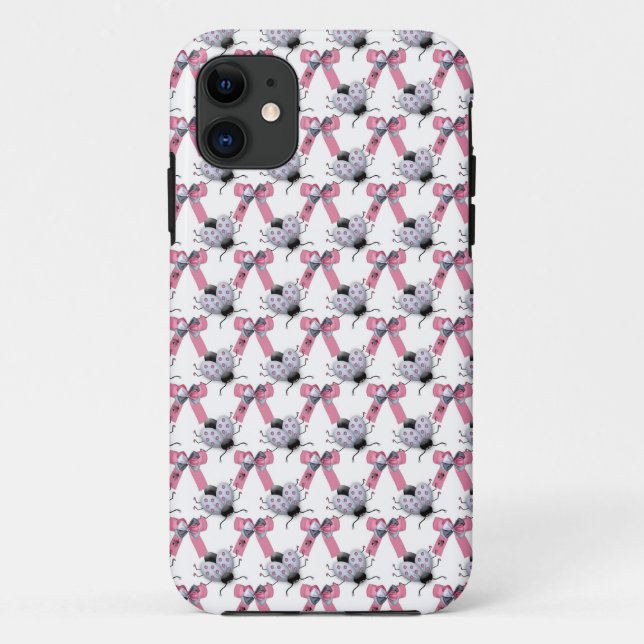 Coques Case-Mate iPhone Lady Bugs and Bows (Dos)