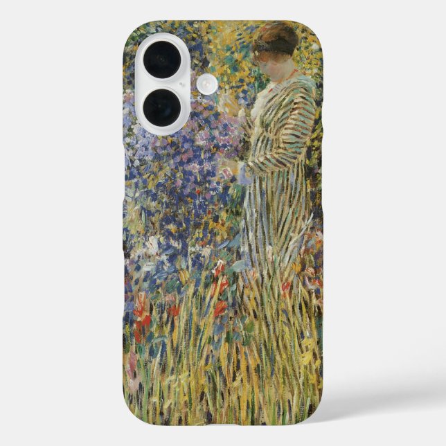 Coques Case-Mate iPhone Lady in a Garden par Frederick Frieseke, Art (Verso)