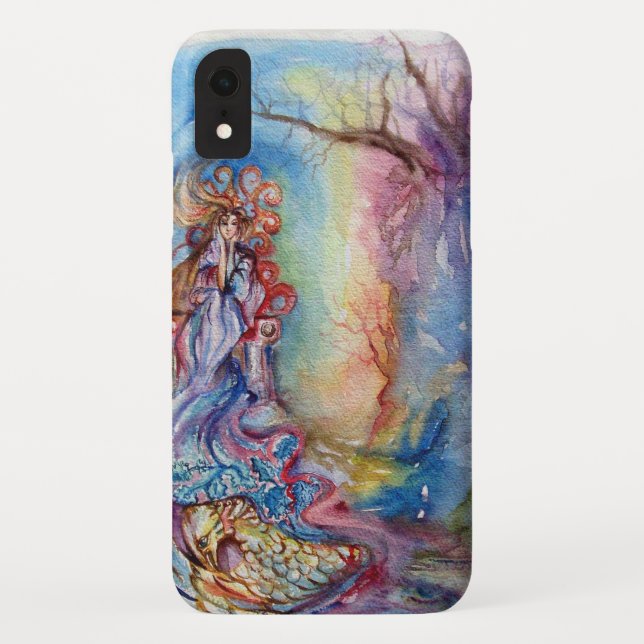 Coques Case-Mate iPhone LADY OF LAKE / Magie et mystère (Dos)