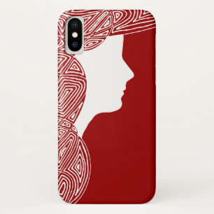 Case-Mate iPhone Case Lady Red