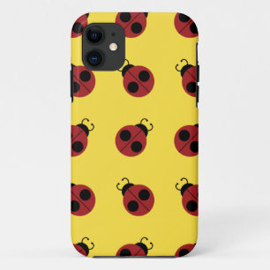 Coque Case-Mate Pour iPhone Ladybug 60s rétro cool rouge jaune
