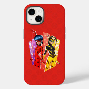Coque Pour iPhone 14 Ladybug et Vesperia Graphic