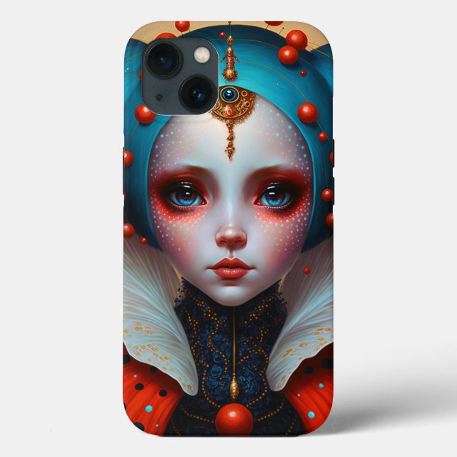 Coques Case-Mate iPhone Ladybug Queen Cute Imaginaire Art (Verso)