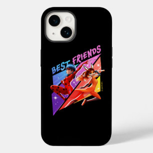 Coque Pour iPhone 14 Ladybug & Rena Rouge   Meilleurs amis