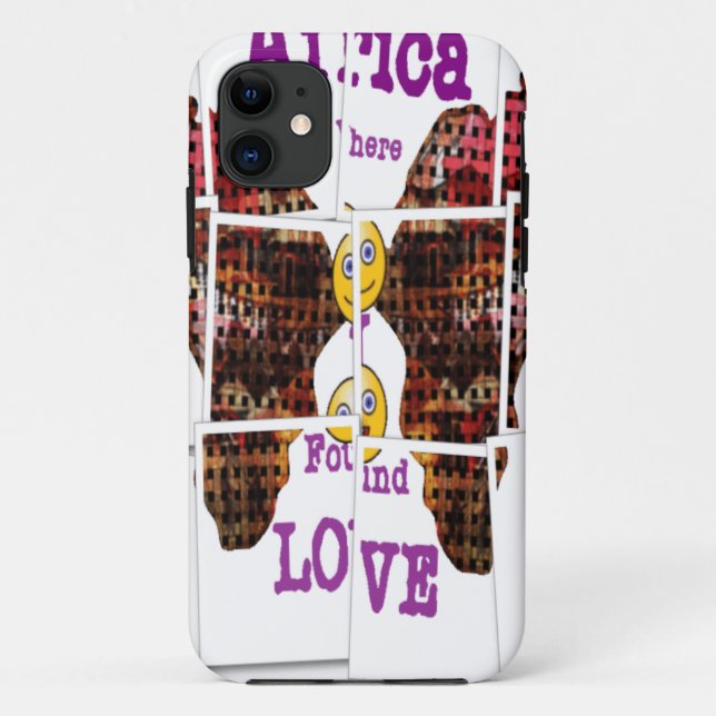 Coques Case-Mate iPhone L'Afrique c'est là que j'ai trouvé l'amour (Dos)