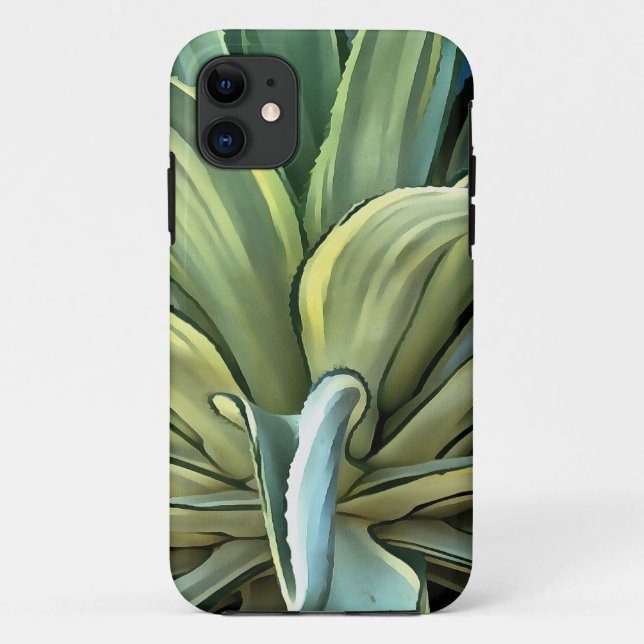 Coques Case-Mate iPhone L'Agave Tropical Realism Art (Dos)