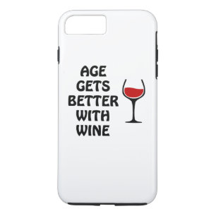 Case-Mate iPhone Case L'Âge S'Améliore Avec Le Vin
