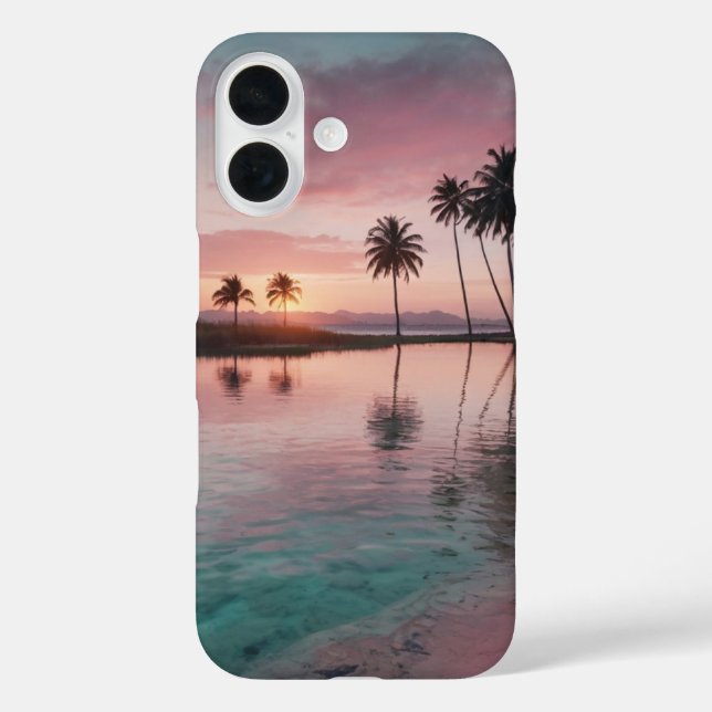 Coques Case-Mate iPhone Lagon de Sunrise (Verso)