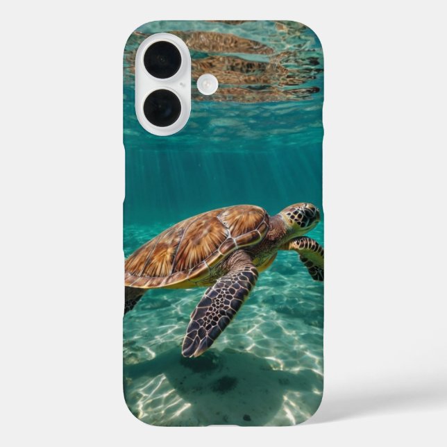 Coques Case-Mate iPhone Lagon de tortues (Verso)