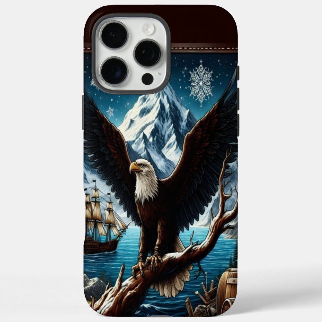 Coques Case-Mate iPhone L'Aigle regarde la mer (Verso)