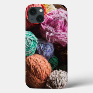 iPhone 13 Case laine de Chiloe teinte avec des colorants naturels