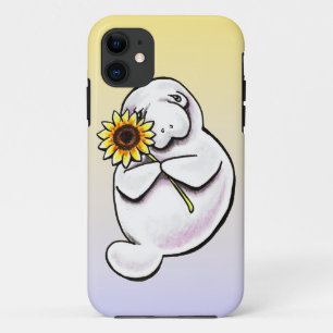 Coques Pour iPhone -Laisse ensoleillée Art™ de lamantin