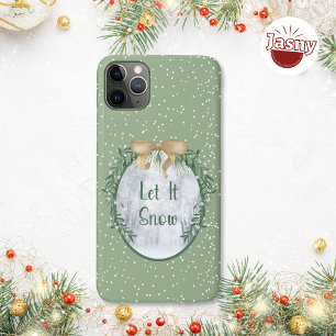 Case-Mate iPhone Case Laisser neiger la couronne de Noël