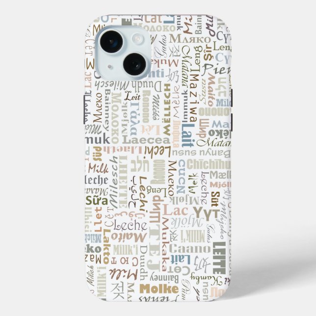 Coques Case-Mate iPhone Lait (Verso)