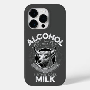 Coque Pour iPhone 14 Pro L'alcool contre le lait