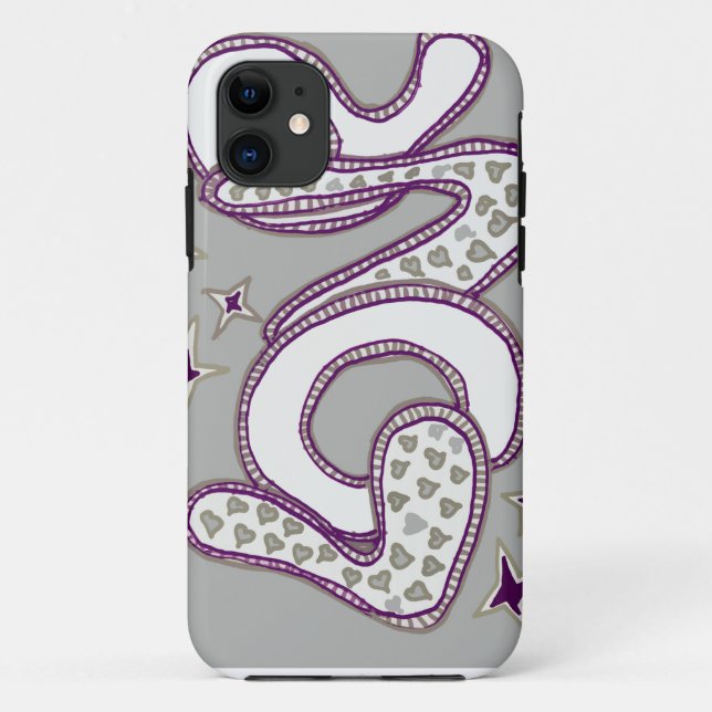 Coques Case-Mate iPhone L'amour dans le style années 1960 (Dos)