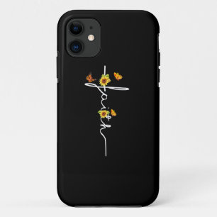 Case-Mate iPhone Case L'Amour de Jésus  Foi Croix chrétienne Fleurs de s