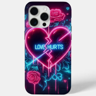 Coque iPhone 15 Pro Max L'amour de la Saint Valentin fait mal au coeur de