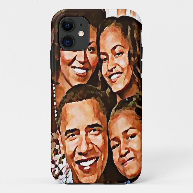Coques Case-Mate iPhone L'amour d'Obama_ (Dos)
