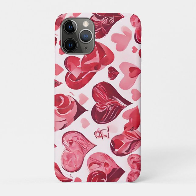 Coques Case-Mate iPhone L'amour est dans le design Air- coeur (Dos)