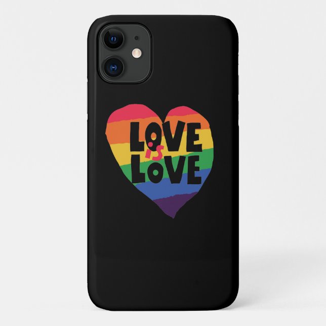 Coques Case-Mate iPhone L'amour est l'amour (Dos)