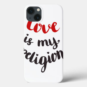 Etui iPhone Case-Mate L'amour est ma religion