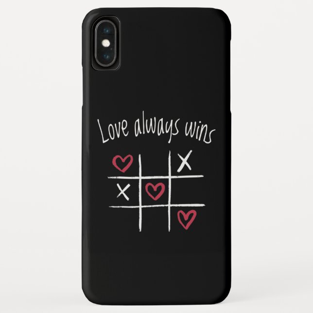 Coques Case-Mate iPhone L'amour gagne toujours (Dos)