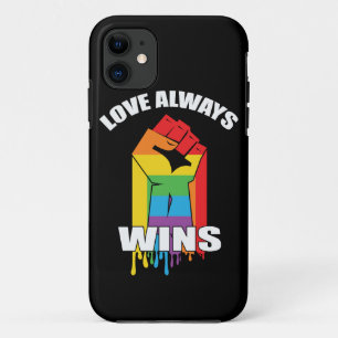 Case-Mate iPhone Case L'amour gagne toujours Gay LGBT