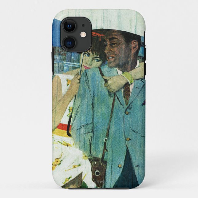 Coques Case-Mate iPhone L'amour vient à Mlle Lucas (Dos)