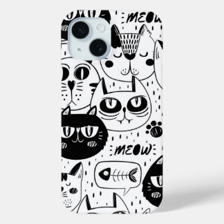 Coque Pour iPhone 15 L'amoureux ultime de chats - Animal de compagnie c