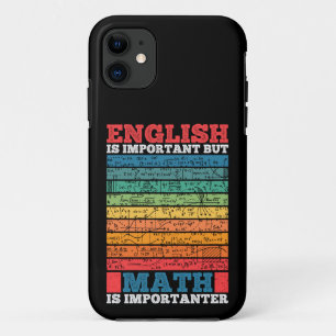 Case-Mate iPhone Case L'Anglais Est Important Mais Les Maths Sont Import