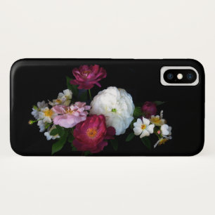 Etui iPhone Case-Mate L'antiquité florale de roseraie fleurit la caisse