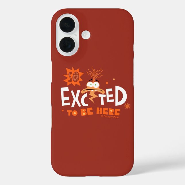 Coques Case-Mate iPhone L'Anxiété "Si Heureuse D'Être Ici" (Verso)