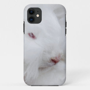 Case-Mate iPhone Case Lapin Angora blanc