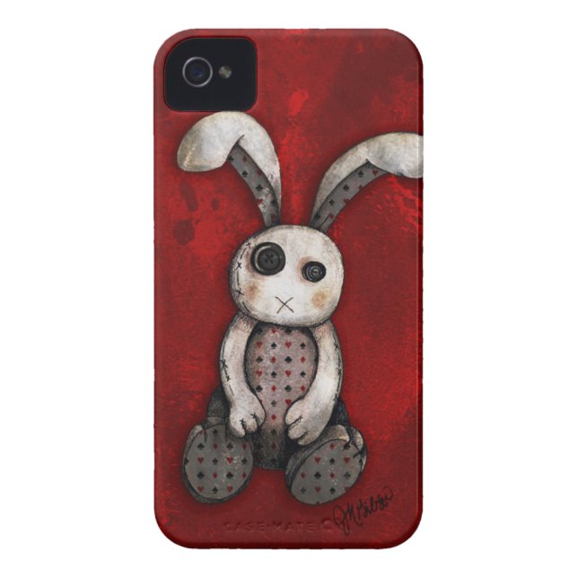 Coques Case-Mate iPhone Lapin de bouton (Dos)